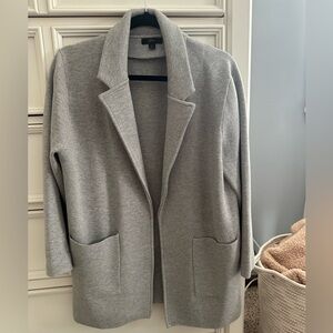 J Crew knit blazer size L color Grey